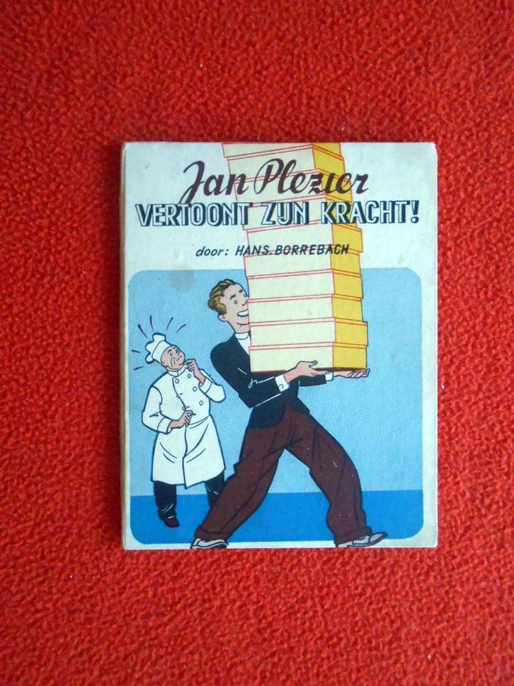 Hans Borrebach: Jan Plezier vertoont zijn kracht! (dl. 7), Boeken, Avontuur en Actie, Gelezen, Ophalen of Verzenden