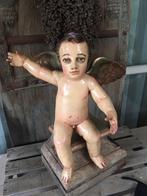 Houten engel / Putti / Putto, Antiek en Kunst, Ophalen of Verzenden