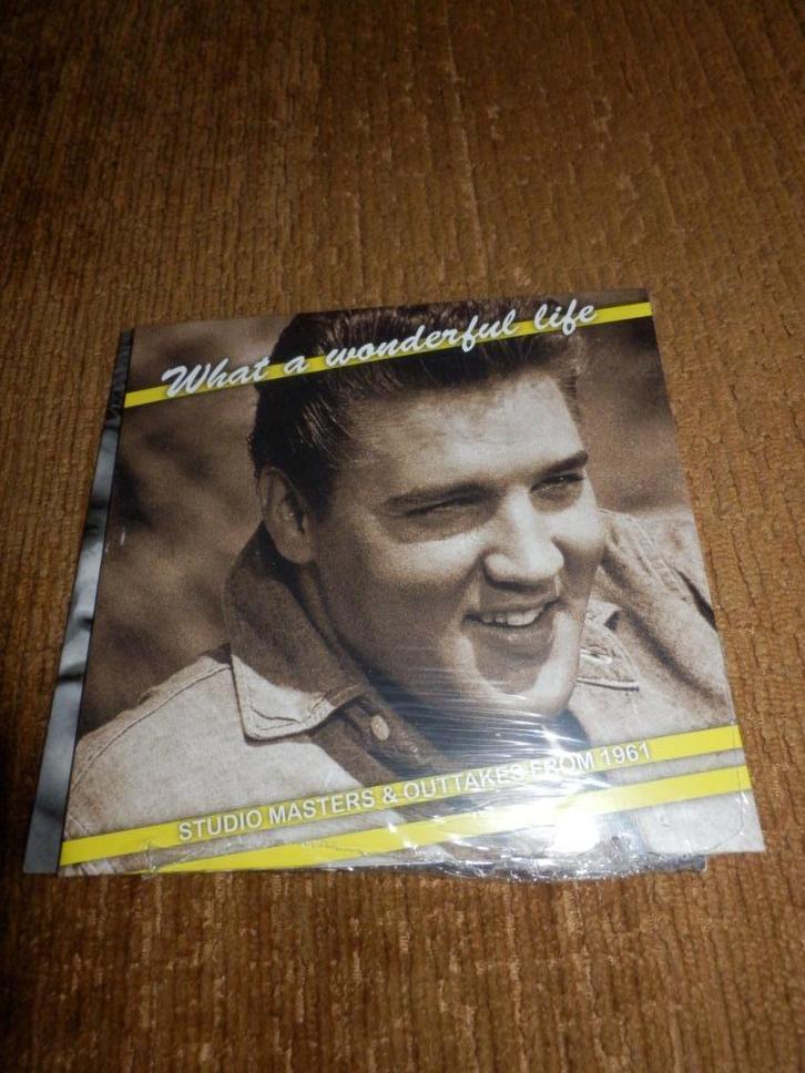 Elvis What A Wonderful Life Studio Masters & Outtakes, Cd's en Dvd's, Cd's | Rock, Zo goed als nieuw, Poprock, Ophalen of Verzenden
