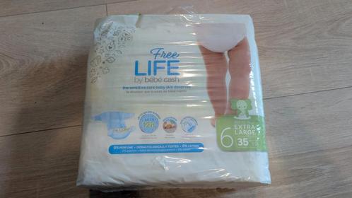 Nieuw pak luiers – Free Life by Bébé Cash (maat 6 XL) – €5, Kinderen en Baby's, Badjes en Verzorging, Nieuw, Overige typen, Overige merken