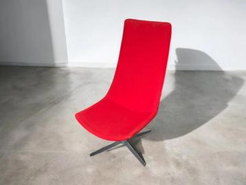Arper Catifa 60 rode design lounge fauteuil (2 stuks) beschikbaar voor biedingen