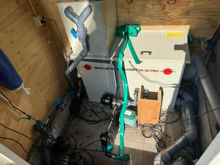 Filtersysteem koivijver compleet, Tuin en Terras, Vijver-toebehoren, Zo goed als nieuw, Vijverfilter, Ophalen