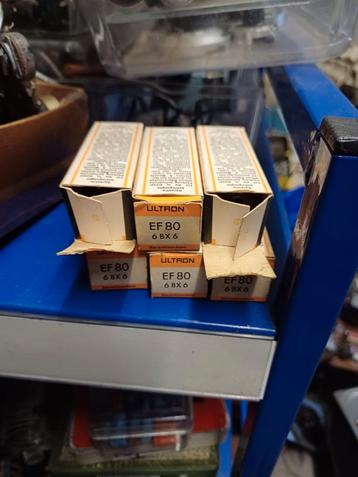 Ef80 buisjes nos 6 stuks beschikbaar voor biedingen