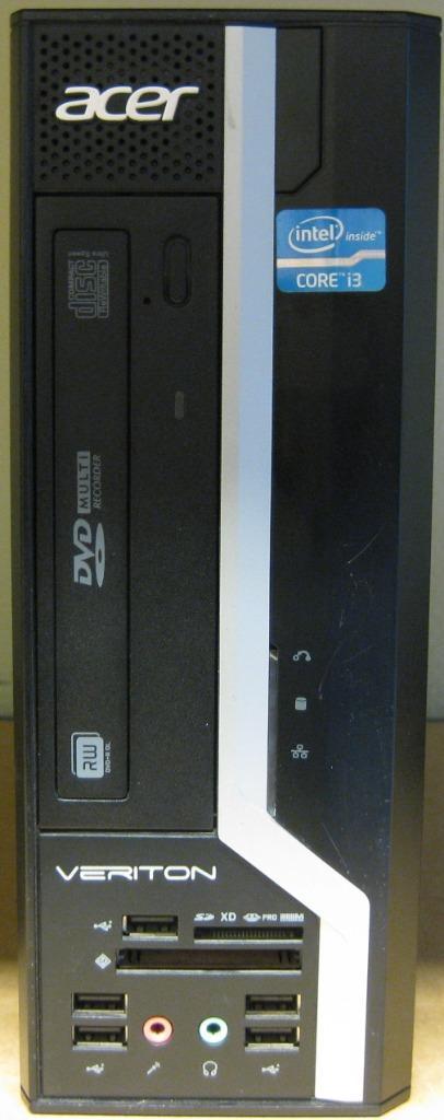 Acer Veriton X4610G (i3), Computers en Software, Desktop Pc's, Gebruikt, 2 tot 3 Ghz, SSD, 4 GB, Ophalen of Verzenden