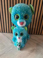 Ty Beanie 3 stuke Leona luipaard, Ophalen of Verzenden, Gebruikt, Overige typen