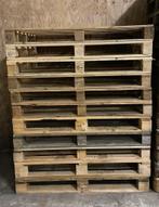 10 pallets van 120x80 cm om bv een bed van te maken., Gebruikt, Minder dan 200 cm, Ophalen, Pallet