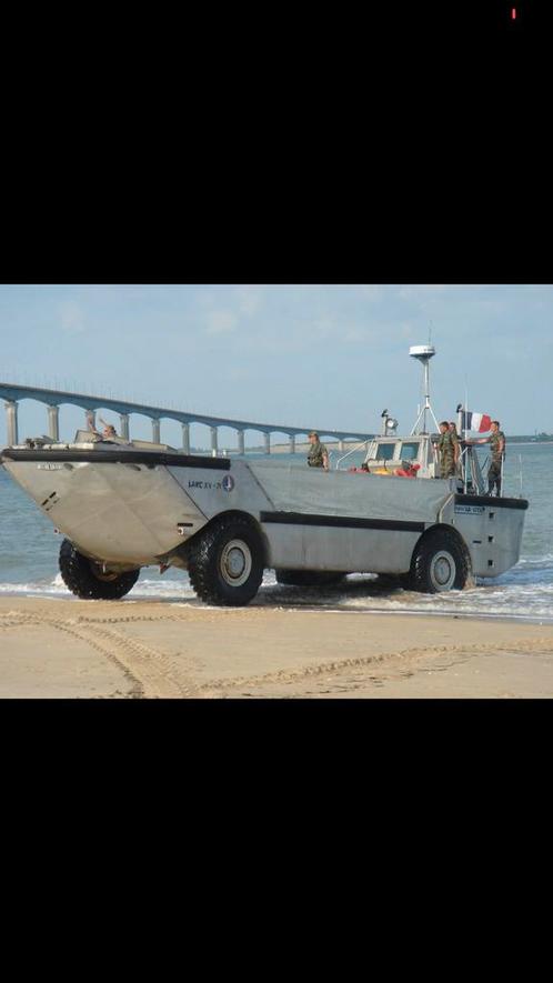 Larc xv Amfibie werkboot, Watersport en Boten, Beroepsscheepvaart, Diesel, Ophalen