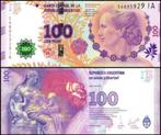 Argentina 100 Pesos 2017 P-358d UNC, Verzenden, Zuid-Amerika, Los biljet