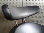 Variér (Stokke) Peel (Zwart Leder), Heel Mooi!, Huis en Inrichting, Fauteuils, Ophalen, Metaal, Zo goed als nieuw, Variér