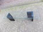 Jaren 80 designtafel salontafel tafel minimalistisch vintag, Ophalen, Gebruikt