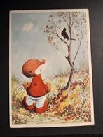 Paulus de bos kabouter drie oude kaarten of uitzoeken, Verzenden, 1940 tot 1960, Gelopen, Overige thema's