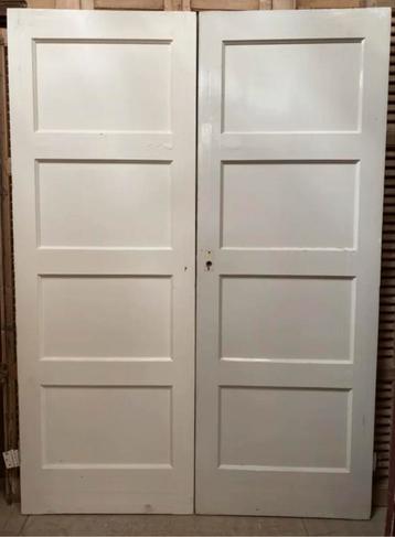 nr. 39 Oude bruynzeel paneeldeur jaren 30 (ook met glas) beschikbaar voor biedingen