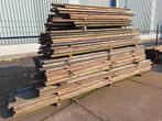 Hardhouten  gebruikte  dikke planken  4x14,5cm regels, Tuin en Terras, Palen, Balken en Planken, Ophalen, Planken, Zo goed als nieuw