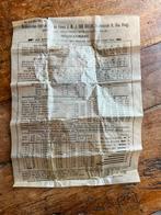 Nederlands onderscheiding prijslijst medaille van wielik, Verzamelen, Ophalen of Verzenden, Nederland