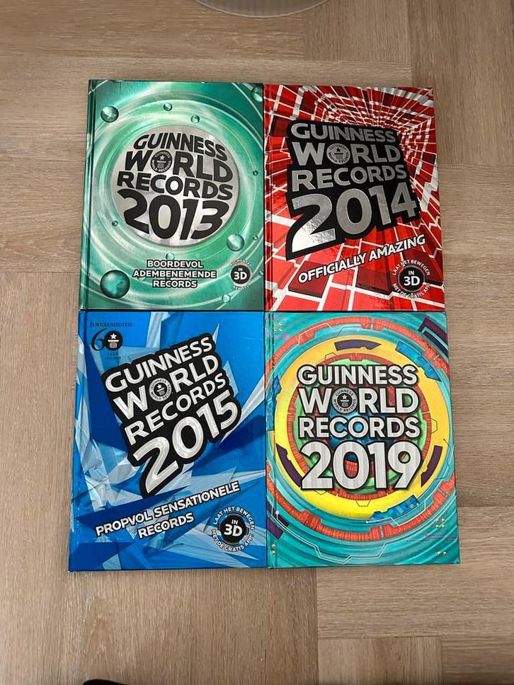 Guinness World Records 2013, 2014, 2015, 2019, Boeken, Encyclopedieën, Zo goed als nieuw, Los deel, Algemeen, Ophalen of Verzenden