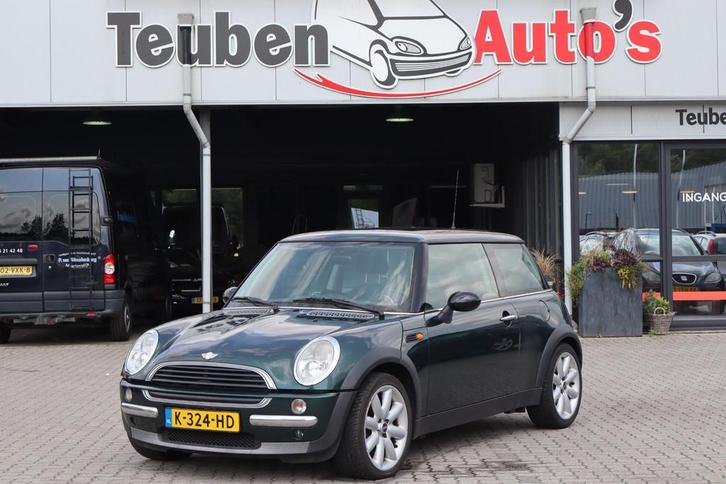 Mini Mini 1.6 One Airco, Panoramadak, Elektrische ramen, Zie, Auto's, Mini, Bedrijf, Te koop, One, ABS, Airbags, Airconditioning