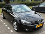 Volkswagen Golf 1.2 TSI 77KW BMT Cabrio 2011 Zwart, Auto's, Volkswagen, Voorwielaandrijving, 65 €/maand, 1321 kg, Zwart