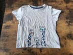 Grijs shirt met giraffen Maat 98, Kinderen en Baby's, Kinderkleding | Maat 98, Onbekend, Zo goed als nieuw, Onbekend, Jongen