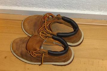 bruine hoge jongens schoenen,  maat: 31 beschikbaar voor biedingen