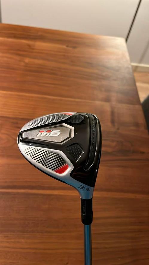 Taylormade M6 fairwaywood 3, stiff shaft, Sport en Fitness, Golf, Zo goed als nieuw, Club, Overige merken, Ophalen of Verzenden