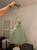 Mint groene industriële lamp, Minder dan 50 cm, Gebruikt, Ophalen of Verzenden