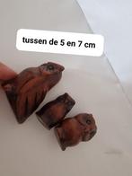 3 leuke uiltjes van hout, Ophalen, Dier