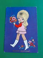 A/ Meisje met bloemen. ANCO 11/52, Verzamelen, Verzenden, Ongelopen