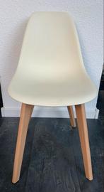 Mooie beige eetkamerstoelen - Scandinavisch Design, Huis en Inrichting, Stoelen, Ophalen, Overige kleuren, Zo goed als nieuw, Vijf, Zes of meer stoelen