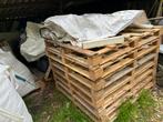 Vurenhouten pallets, Doe-het-zelf en Verbouw, Hout en Planken, Ophalen, Gebruikt, Pallet, Minder dan 200 cm