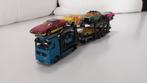 Mercedes autotransporter + 7 auto's (oa matchbox, majorette), Ophalen of Verzenden, Gebruikt, Auto