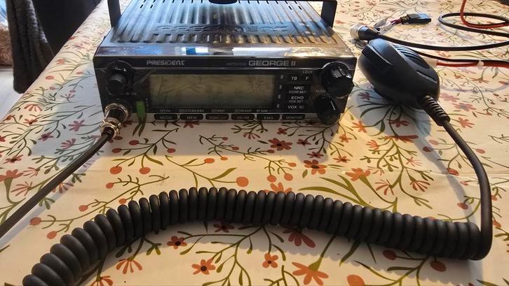 President george 2 export 27mc met sirio ml145, Telecommunicatie, Zenders en Ontvangers, Zo goed als nieuw, Ophalen of Verzenden