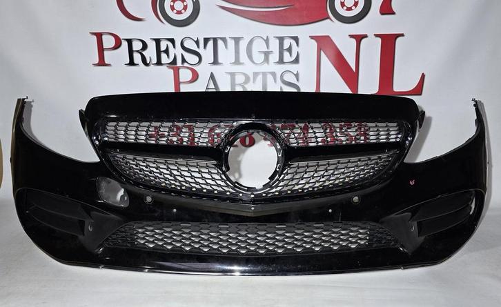 Mercedes C Klasse W205 AMG Facelift Origineel Voorbumper C43, Auto-onderdelen, Carrosserie en Plaatwerk, Bumper, Voor, Gebruikt