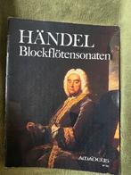 Händel Blockflötensonaten - Bladmuziek, Muziek en Instrumenten, Bladmuziek, Gebruikt, Klassiek, Ophalen of Verzenden, Blokfluit