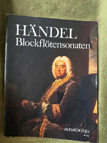 Händel Blockflötensonaten - Bladmuziek beschikbaar voor biedingen
