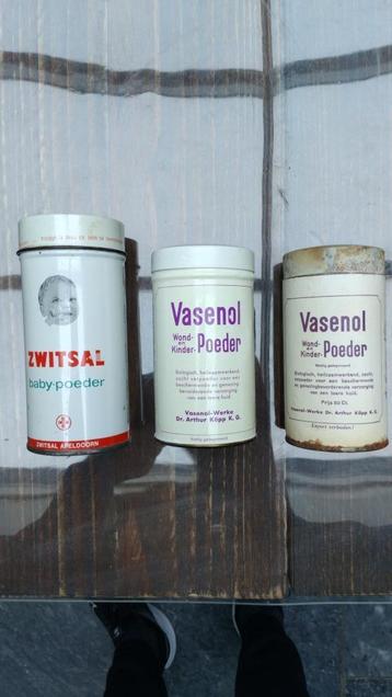 Zwitsal en Vasenol potjes beschikbaar voor biedingen