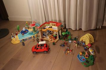 Playmobil vakantie: vakantiehuis, camping, zwembad, extra's beschikbaar voor biedingen