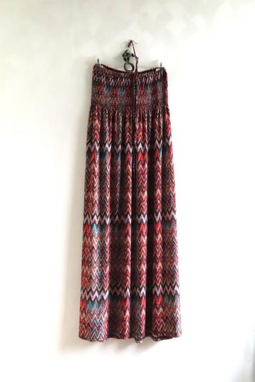 Strapless Maxi Jurk Zomerjurk mt One Size 38-46 (4849) beschikbaar voor biedingen
