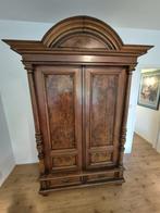 Antieke (kleren)kast Gründerzeit/Louis Philippe 1870 - 1890, Ophalen