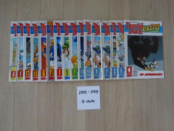 Donald Duck EXTRA jaargang 2003-2009 – 17 st beschikbaar voor biedingen