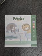 Little Dutch Legpuzzel dieren 6 stuks, Ophalen of Verzenden, 10 tot 50 stukjes, Zo goed als nieuw