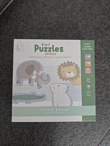 Little Dutch Legpuzzel dieren 6 stuks beschikbaar voor biedingen