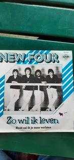 Single van New Four., Cd's en Dvd's, Vinyl | Nederlandstalig, Ophalen of Verzenden, Gebruikt, Overige formaten, Levenslied of Smartlap