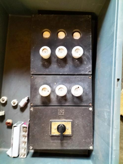 meterkast groepenkast met smeltzekeringen, Doe-het-zelf en Verbouw, Elektra en Kabels, Zo goed als nieuw, Overige typen, Ophalen of Verzenden