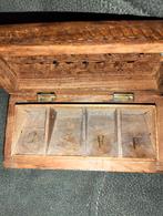 Oud brocante antieke postzegel bakje, Antiek en Kunst, Curiosa en Brocante, Ophalen of Verzenden