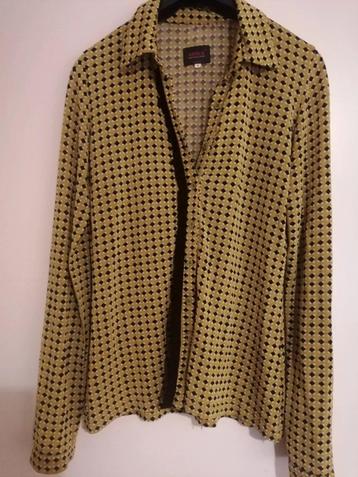 Avoca mooie blouse van travelstof/ maat 3=40 beschikbaar voor biedingen