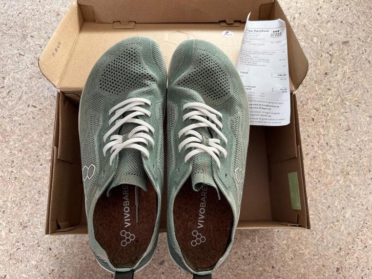 Vivo barefoot schoenen Primus Lite Knit maat 44 groen, Kleding | Heren, Schoenen, Zo goed als nieuw, Sportschoenen, Overige kleuren
