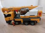 Bruder 3571 Vrachtwagen Scania 560R Liebherr kraan met truck, Kinderen en Baby's, Speelgoed | Speelgoedvoertuigen, Ophalen of Verzenden