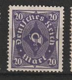 Duitsland 1921 - Posthoorn, Ophalen of Verzenden, Overige periodes