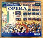 Luistercursus OPERA. 150 min. muziek & 200 pag. tekst., Ophalen of Verzenden, Zo goed als nieuw, Opera of Operette, Boxset