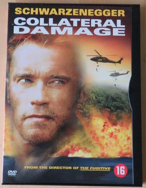 DVD Collateral Damage (2002) Arnold Schwarzenegger, Cd's en Dvd's, Dvd's | Actie, Zo goed als nieuw, Actiethriller, Vanaf 16 jaar